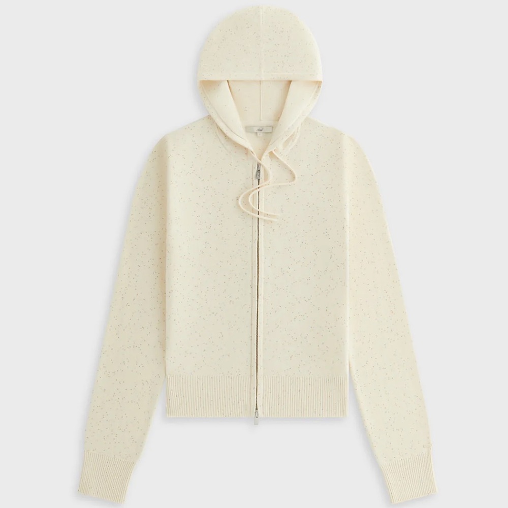 Kith Women Faryn Sequined Hooded Zip Sweater